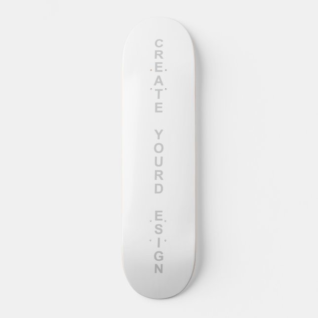 Simply - Create Your Own  Mini Skateboard Bräda 18,5 Cm (Framsida)