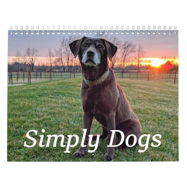 Simply Dogs kalender (Omslag)