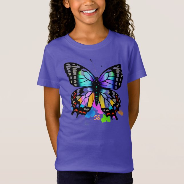 Simply Enspired Butterfly Barn T-Shirt (Framsida)