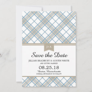 Simply Plaid Spara datum Datumet