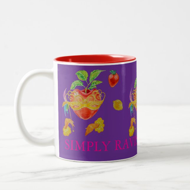Simply Ravishing Designed Mug  Två-Tonad Mugg (Vänster)