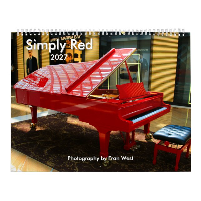 Simply Red 2027 kalender (Omslag)