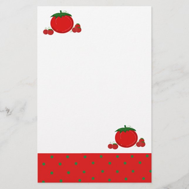 Simply Red Tomater Brevpapper (Framsida)
