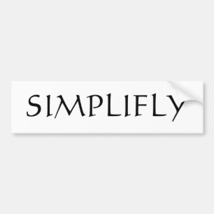 Simplyfly Bildekal