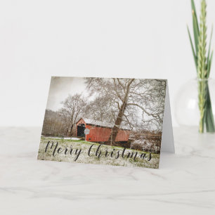 Simpson Bäck-täckt Bridge God jul Card Kort