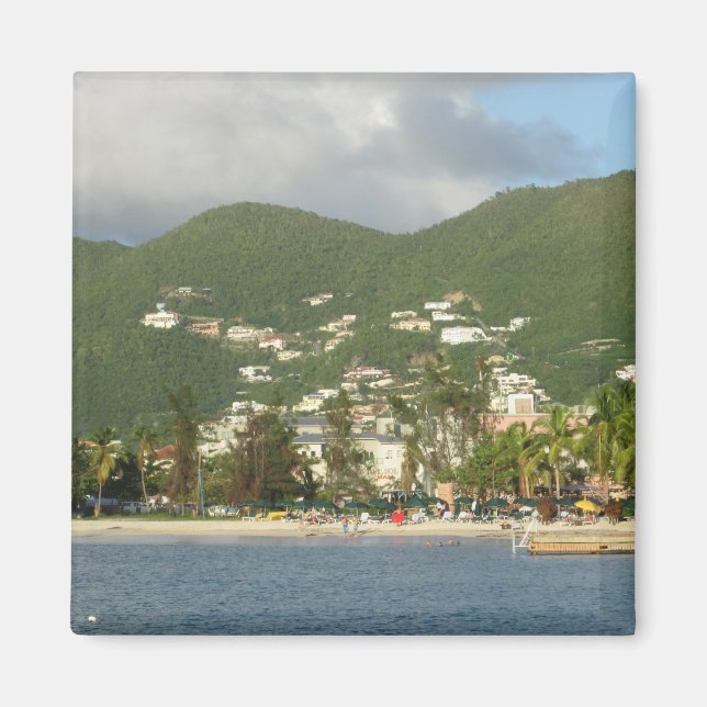 Simpson Bay St. Maarten Magnet (Framsidan)