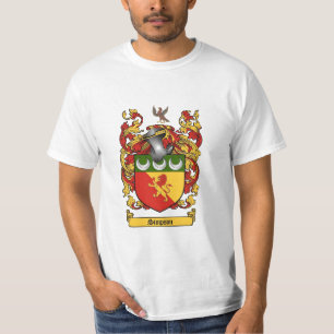 Simpson familjvapensköld tee shirt