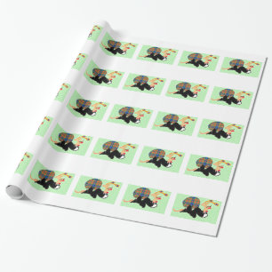 Simpson glider ut i stil presentpapper
