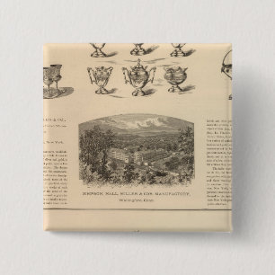 Simpson, Hall, Miller och Traveler's Company Knapp