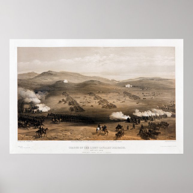 Simpson har laddat ljusavalleribrigaden poster (Framsidan)