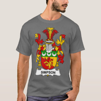 Simpson Jackar Arm Family Crest T Shirt