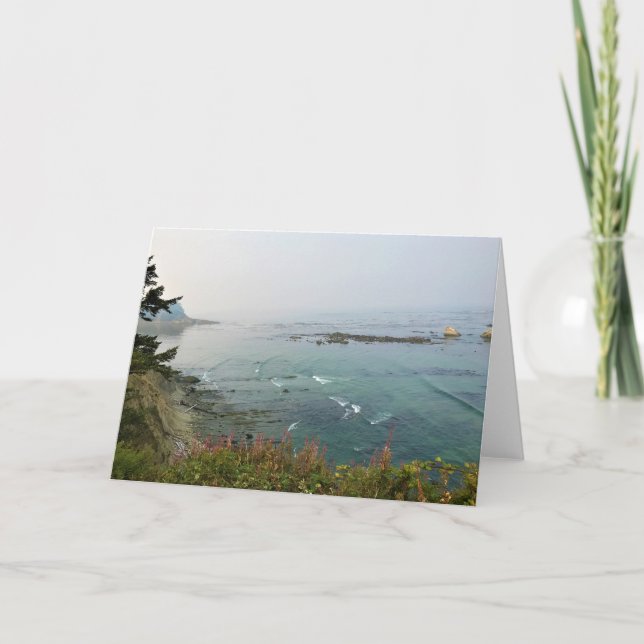 Simpson Reef Overlook, Oregon Kusten Kort (Framsida)