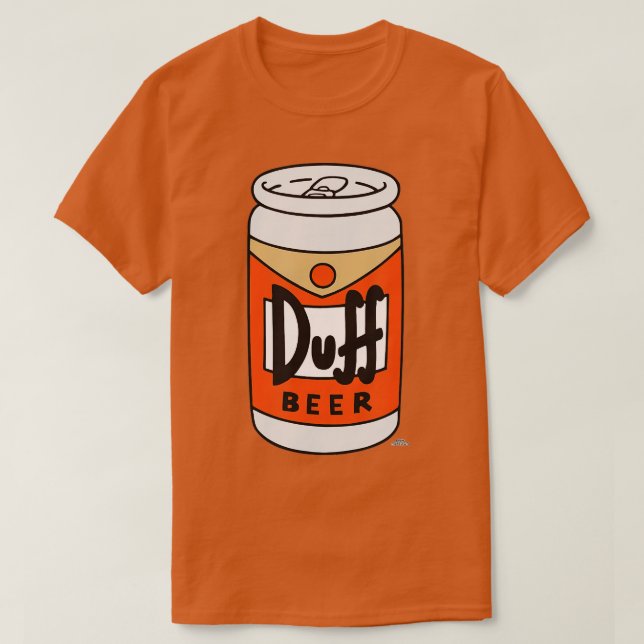 Simpsons Duff Beer T Shirt (Design framsida)