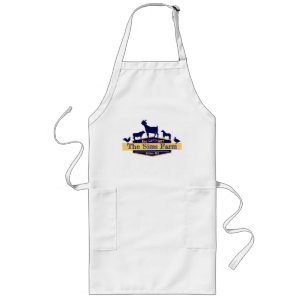 Sims Farm Apron Långt Förkläde