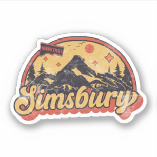 Simsbury, Connecticut Klistermärken