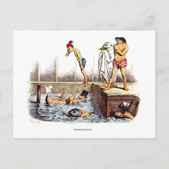 Simslärlingar Vykort (Framsida)