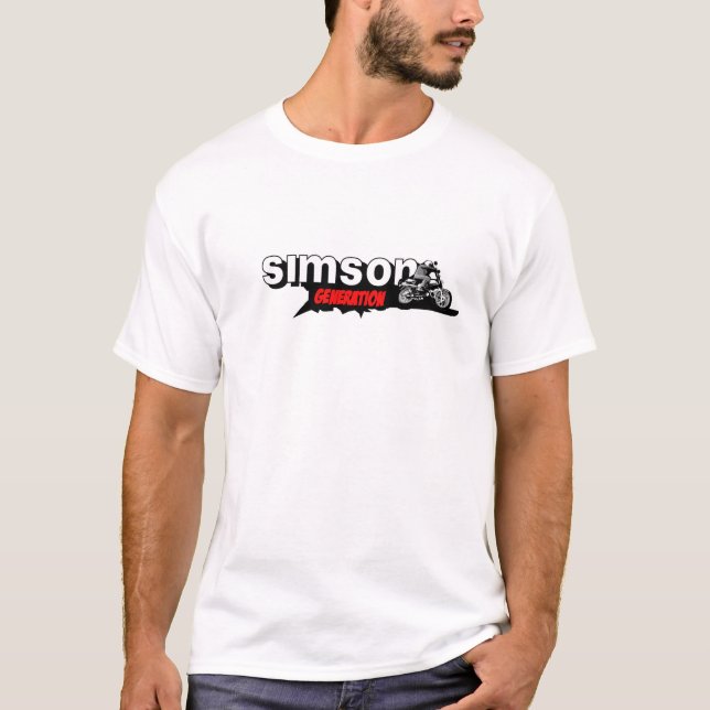 simsongeneration t shirt (Framsida)