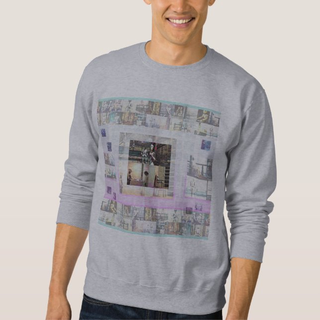 Simulacrum - Robot Sci Fi Android Sweatshirt (Framsida)