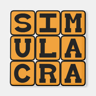 Simulakra, Representation Av Något Magnet