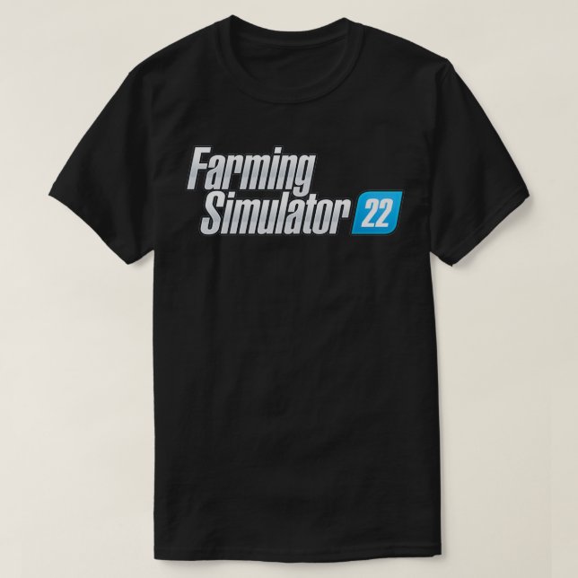 Simulator 22 logotyper t shirt (Design framsida)