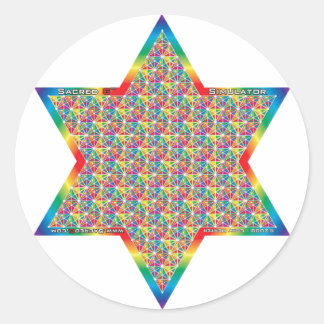 Simulator Runt Klistermärke