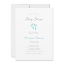 Simulera pojkbabyskor Förädla blå fotavtryck