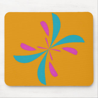 Simulerad Abstrakt Butterfly Flight Mönster Musmatta