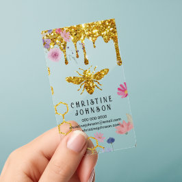 simulerad glittereffekt bin och blommor