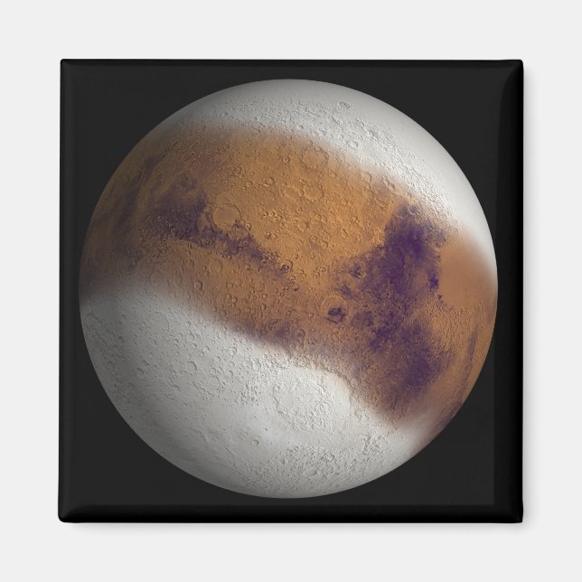 Simulerad vy av Mars Magnet (Framsidan)