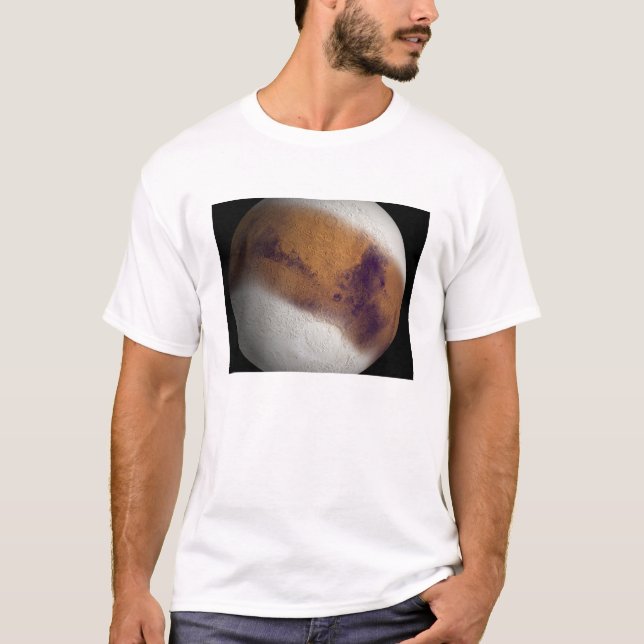 Simulerad vy av Mars T Shirt (Framsida)