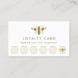 Simulerat guld-foliekort med förmånskort visitkort