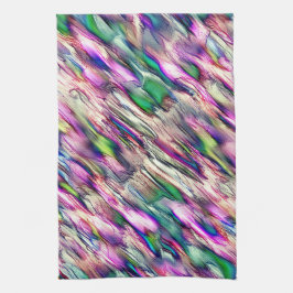 Simulering av sten eller stalagmit med hasch färg kökshandduk