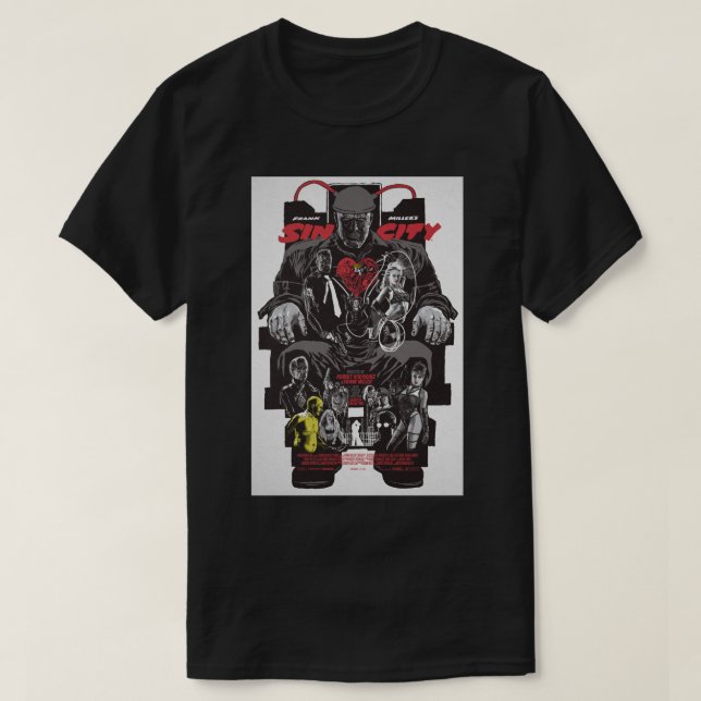 SIN CITY MOVIE T SHIRT (Design framsida)