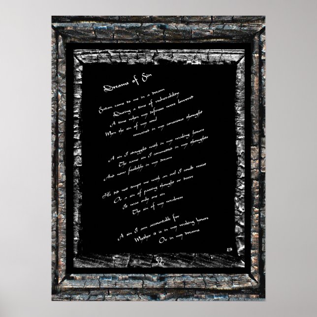 Sin-drömmar Poster (Framsidan)