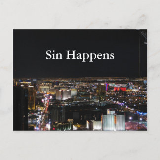 Sin Happens Vykort