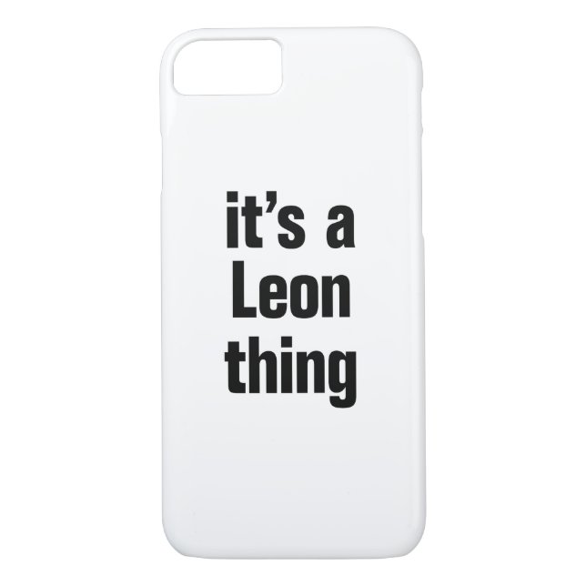 sin leon sak Case-Mate iPhone skal (Baksida)