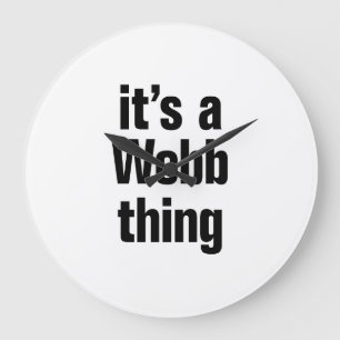 sin webbsida sak stor klocka