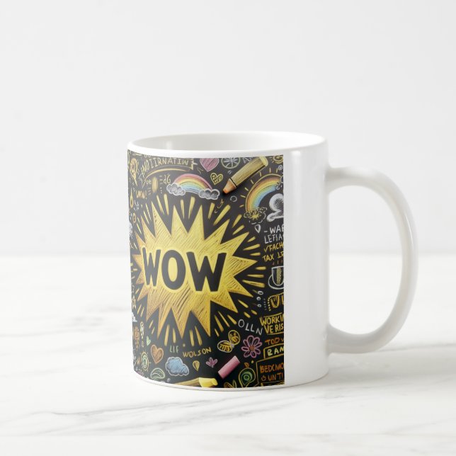 Sinal Wow!  Kaffemugg (Höger)