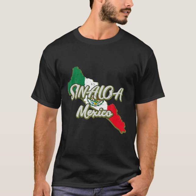 Sinaloa Mexiko, Mexiko, Souvenir T Shirt (Framsida)