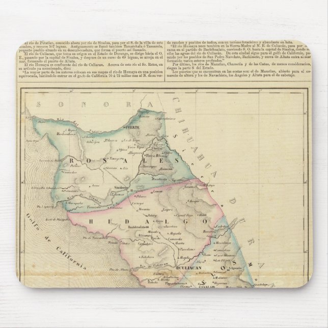 Sinaloa, Mexiko Musmatta (Framsidan)