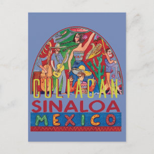 SINALOA Mexiko Vykort