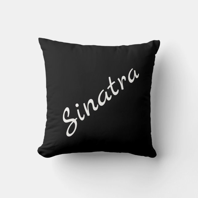 Sinatra Retro Vibe Dekorativ kudde (Framsida)