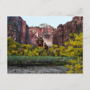 Sinawavas templet, Zion, Utah, vykort