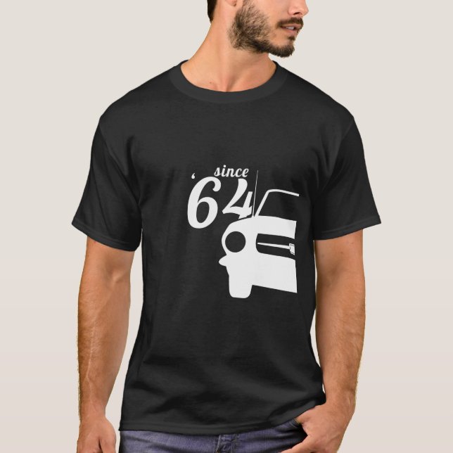 Since 1964 / Ford Mustang 1964 T Shirt (Framsida)