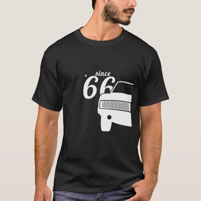 Since 1966 / Dodge Charger 1969 T Shirt (Framsida)