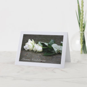 Sinceras Condolencias Spansk sympatikort Kort