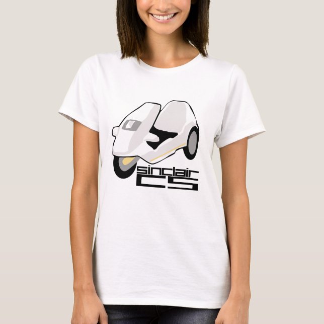 Sinclair C5 Tee Shirt (Framsida)