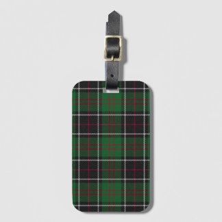 Sinclair Clans Jakt Tartan Variant Bagagebricka