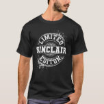 SINCLAIR Funny Surname Family Träd Birthday Reunio T Shirt<br><div class="desc">SINCLAIR Funny Surname Family Träd Birthday Reunion Gift T Shirt</div>