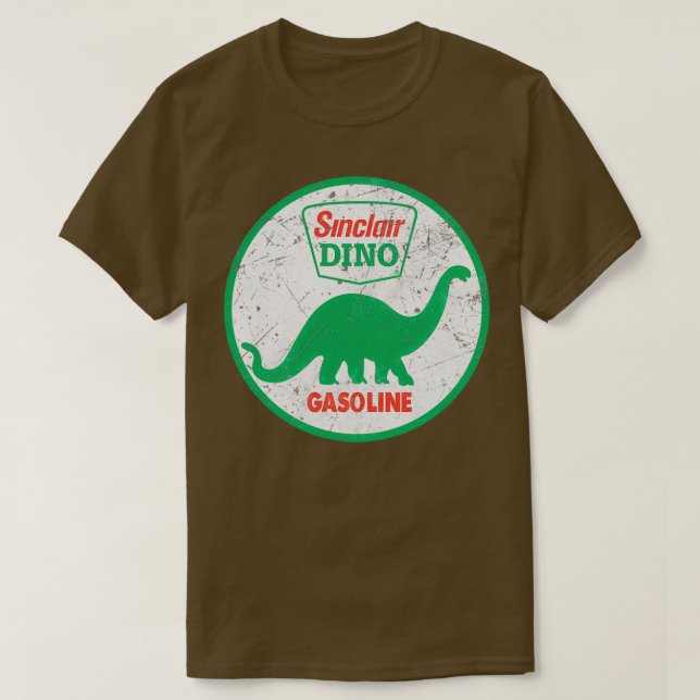 Sinclair Gasoline Dino T Shirt (Design framsida)